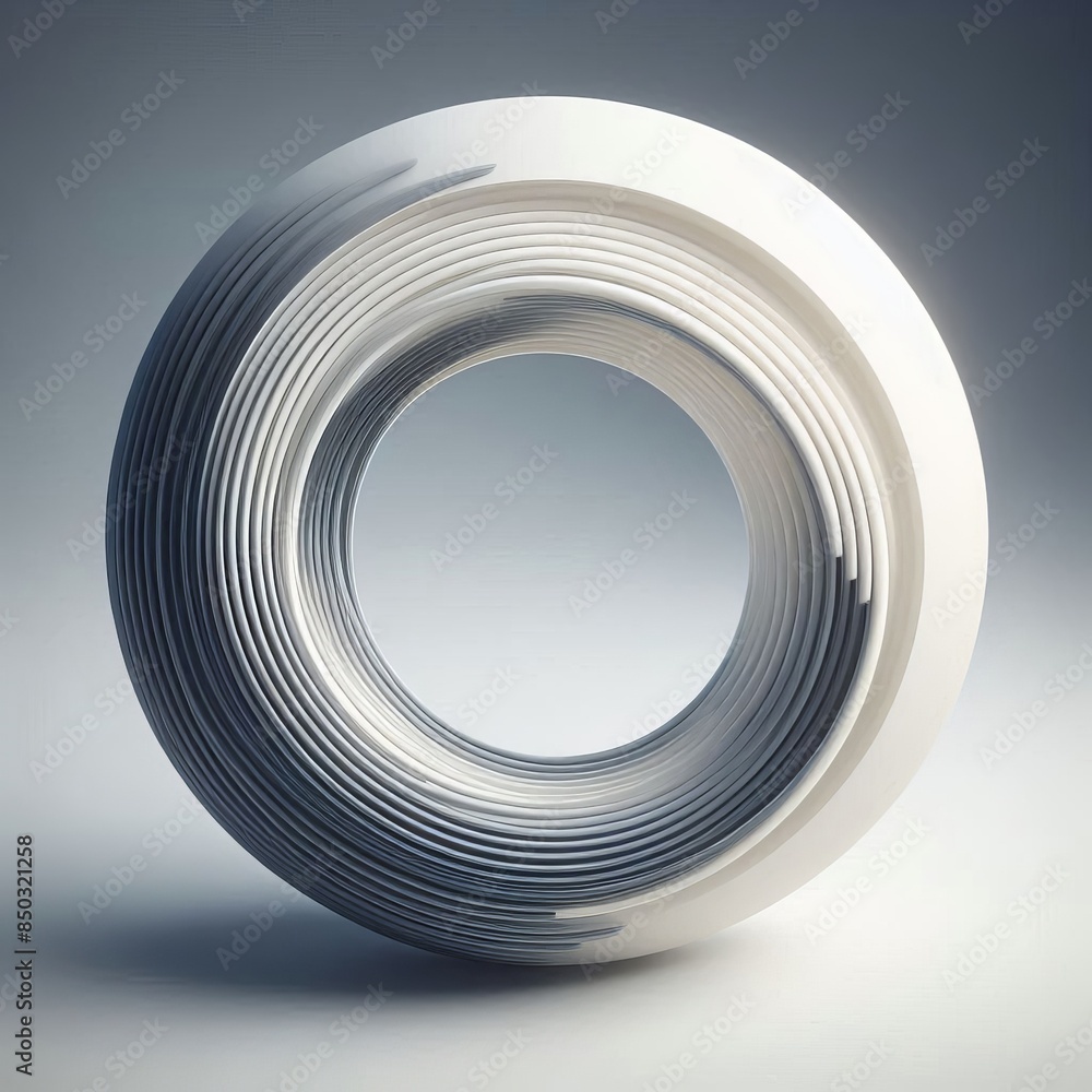 Poster abstract background with a metallic frame or circles for web design