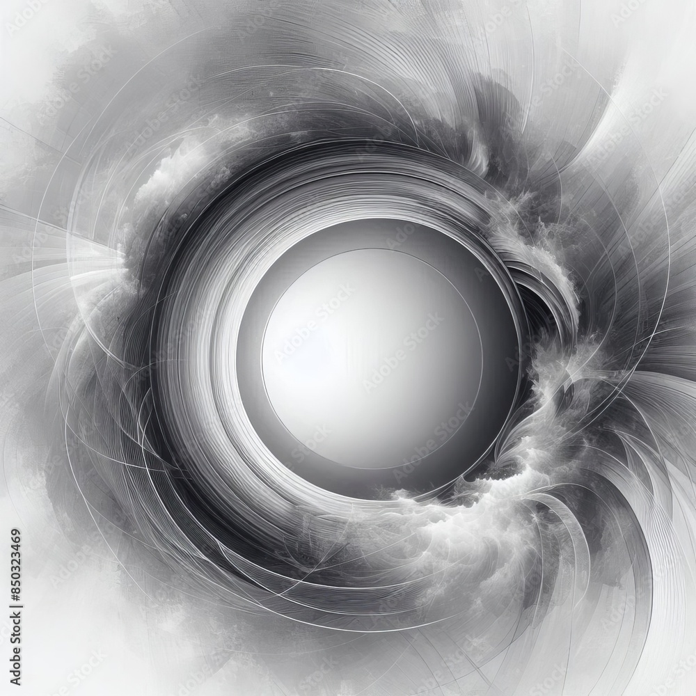 Aufkleber abstract vector illustration with overlapping glossy circles for web design background