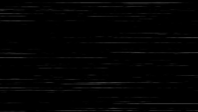  Lines animation black and white background	