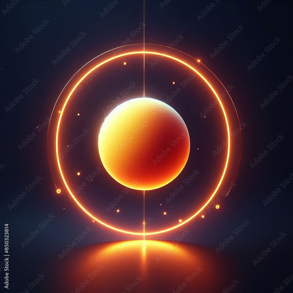 Aufkleber abstract vector illustration with overlapping glossy circles for web design background