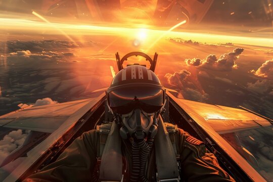 inside jet fighter aircraft