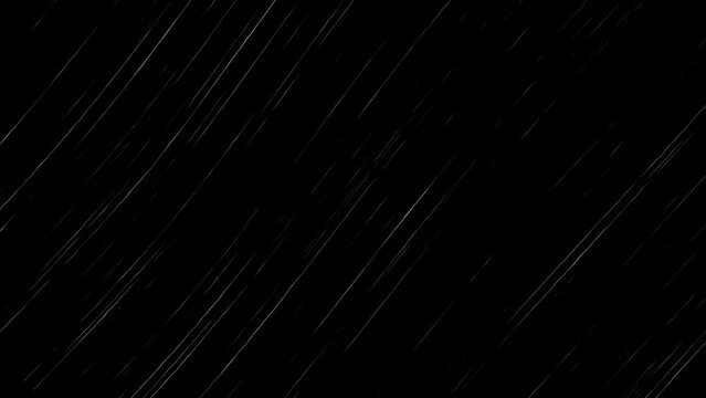 falling lines animation black and white background