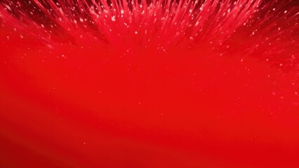 Glam gloss. Red glitter fluid motion