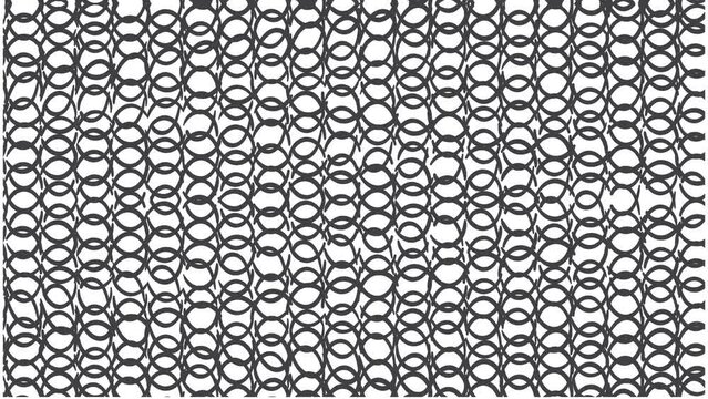 Many chains in the form of a total mass move upward.