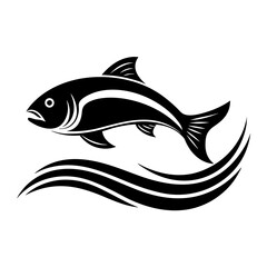 fish isolated on white