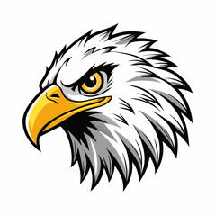 american bald eagle with background