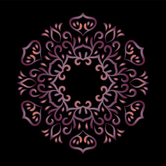 luxury ornamental mandala design background, Decorative ornamental Mandala in ethnic oriental style, Vintage decorative elements