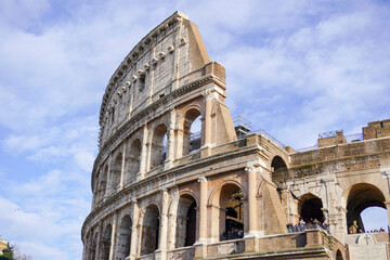 Naklejka premium Rome Coloseum in Italy