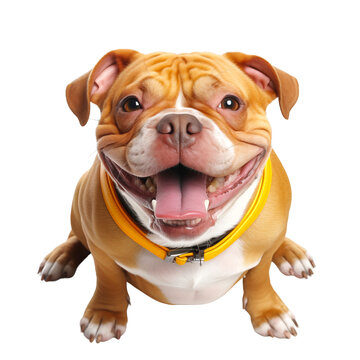 Cute Smile of Small Beabull isolated on a transparent background, png file, cut off bg, alpha canal