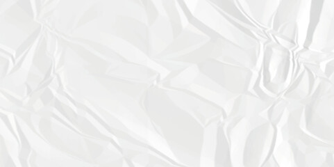 White crumpled paper texture . White wrinkled paper texture. White paper texture . White crumpled and top view textures can be used for background of text or any contents .