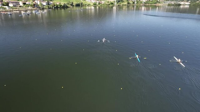 Regata del Parque Nautico de Castrelo de Mi&ntilde;o en Ourense
