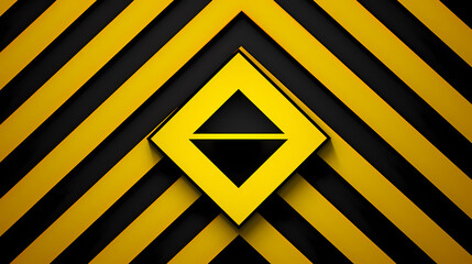 Yellow and black stripes pattern