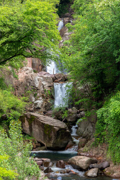 Aschlbach Wasserfall in Gargazon im Etschtal, S&uuml;dtirol