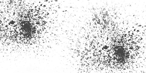 Black and white stain rusty metal texture old terrazzo surface isolated overlay decorative vintage vector background.