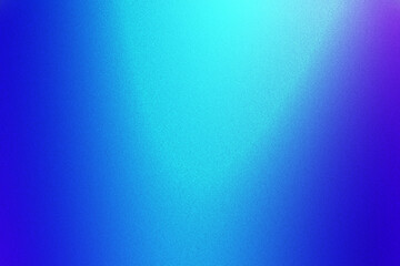 Abstract Grainy Gradient Background Texture in Poster Banner Blue, Purple, and Cyan
