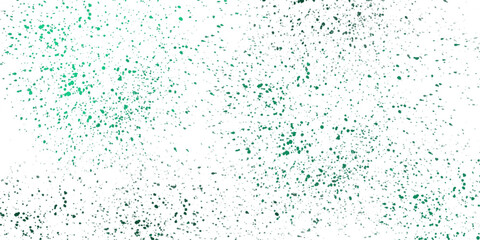 Green stain rusty metal texture old terrazzo surface isolated overlay decorative vintage vector background.