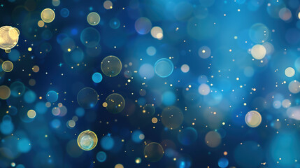 Blue sparkly background with keywords Blue, Azure, Liquid, Aqua, Electric..