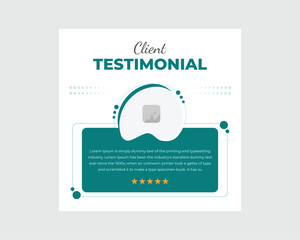 client feedback, testimonial design