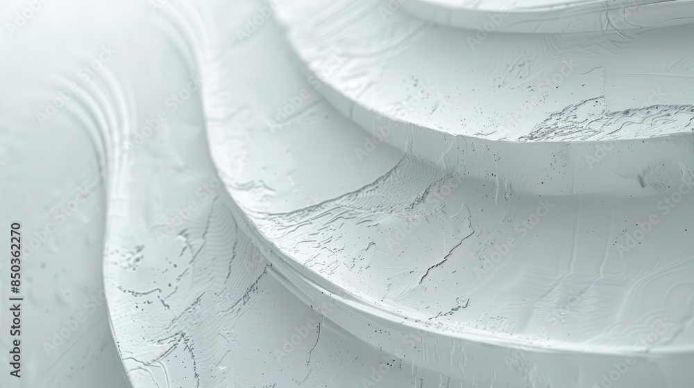Aufkleber minimalistic white background with subtle textured patterns