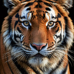 Fototapeta premium Majestic Stunning Siberian Tiger Scouting For Food 300 PPI High Resolution Image