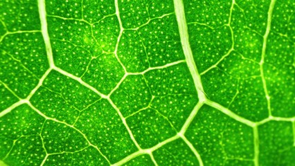 Behold the okra leaf's intricate beauty: verdant veins sprawl across its surface, intricately...