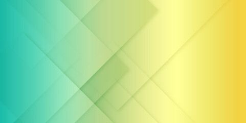 Obraz premium Graphic Abstract background with light green geometric shapes,Graphic design highlights geometric shapes.Simplicity Concept Art Graphic Light Yellow green,