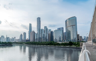 Zhujiang New Town skyline, Guangzhou, China