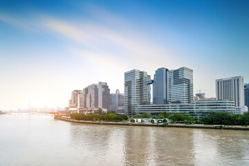 Obraz premium Zhujiang New Town skyline, Guangzhou, China