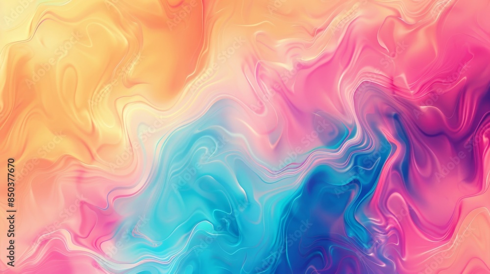 Fototapete a gradient background with vibrant colors blending seamlessly, suitable for dynamic and energetic de