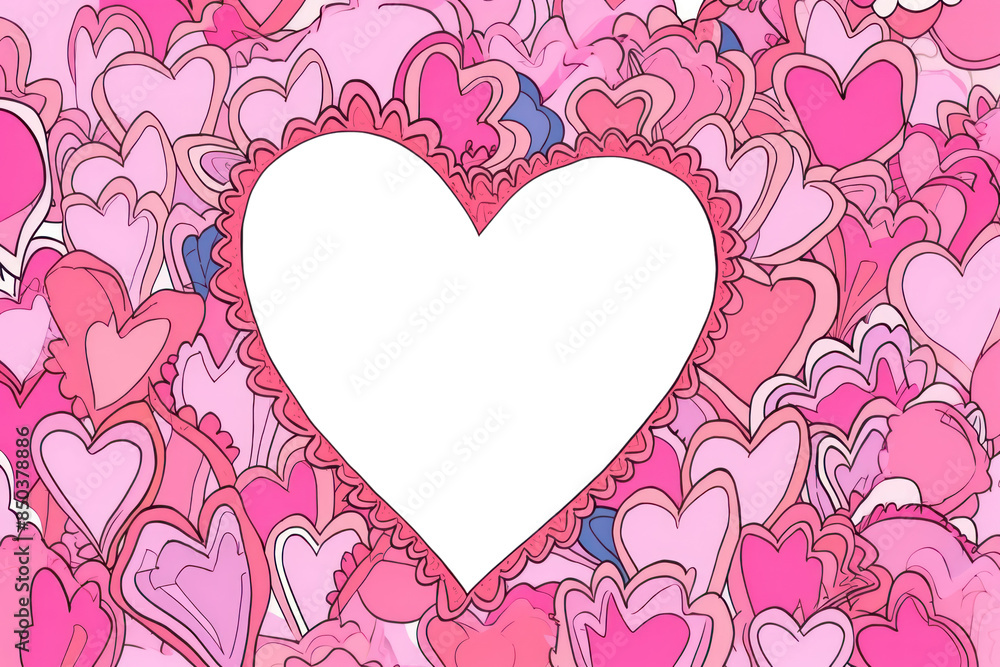 Sticker PNG Pink heart backgrounds creativity abundance.