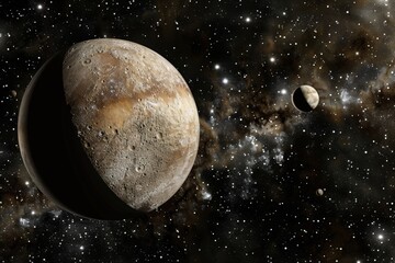 Majestic planets in a star-filled galaxy