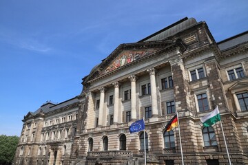 Fototapeta premium Dresden Sachsisches Staatsministerium der Finanzen