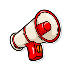 megaphone vector ilustrasion speaker