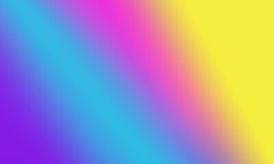 Colorful abstract gradient purple blue pink  yellow colors