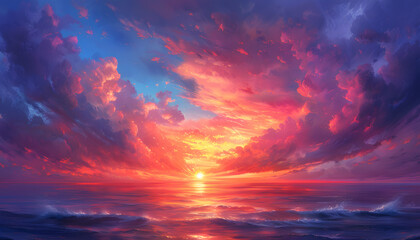 Obraz premium sky background