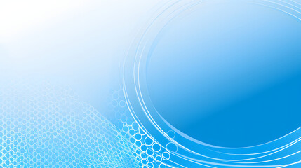 Naklejka premium blue circle background