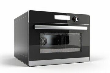 Obraz premium Intelligent Oven with AI Capabilities and Digital Display