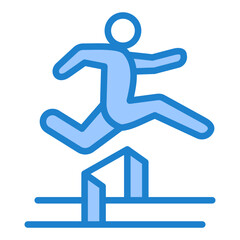 Obstacle Jump Icon