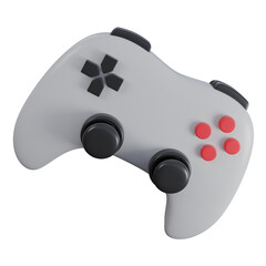 3d illustration of gamepad