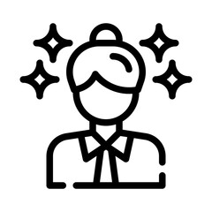 manager line icon