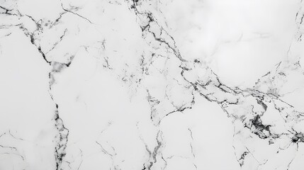Obraz premium A white marble wall with black lines