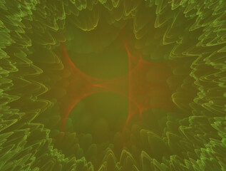 Imaginatory fractal abstract background Image
