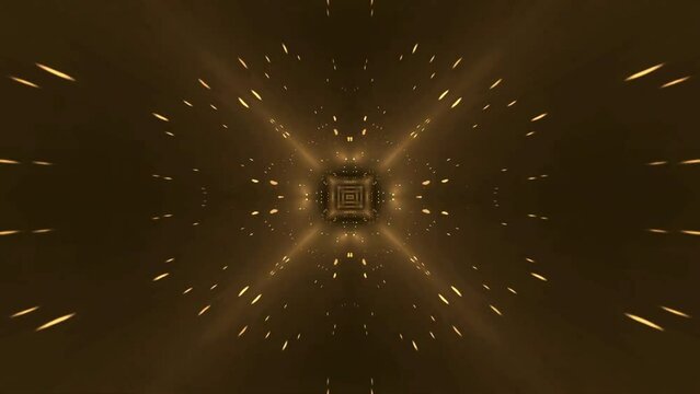 3D kaleidoscope mandala abstract background of trippy art psychedelic trance to open third eye with visuals energy chakra futuristic audiovisual VJ seamless loop
