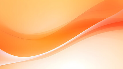 Orange waves background vector. Fluid gradient shapes composition. Futuristic design posters. Trendy.