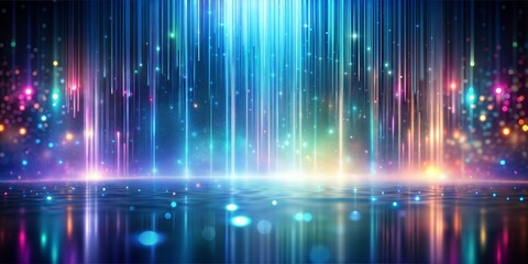 Bokeh Light Stream Clean Modern Gradient Headers, Design Elements for Website header backgrounds