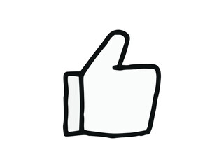 手描き　シンプルな高評価アイコン