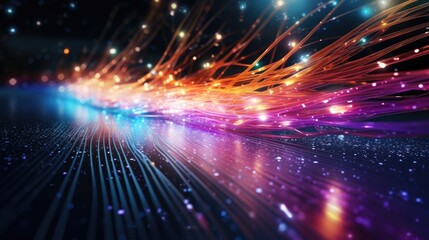 fiber optic connection network technology