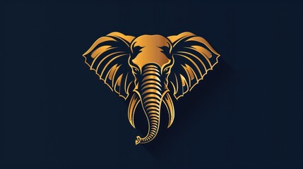 Logo featuring an elephant head mascot