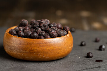blueberry harvest frozen quickly to preserve vitamins