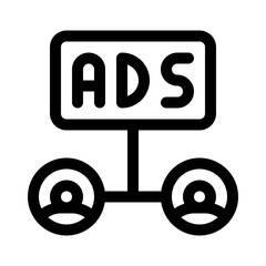 marketing line icon